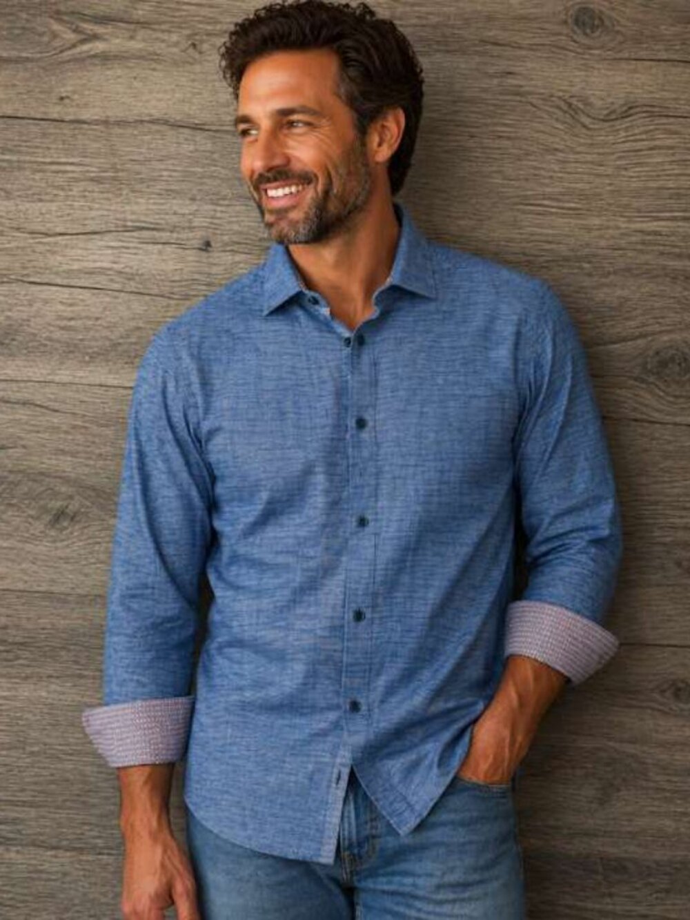 NWT Robert Graham Long Sleeve Button Down Shirt S
